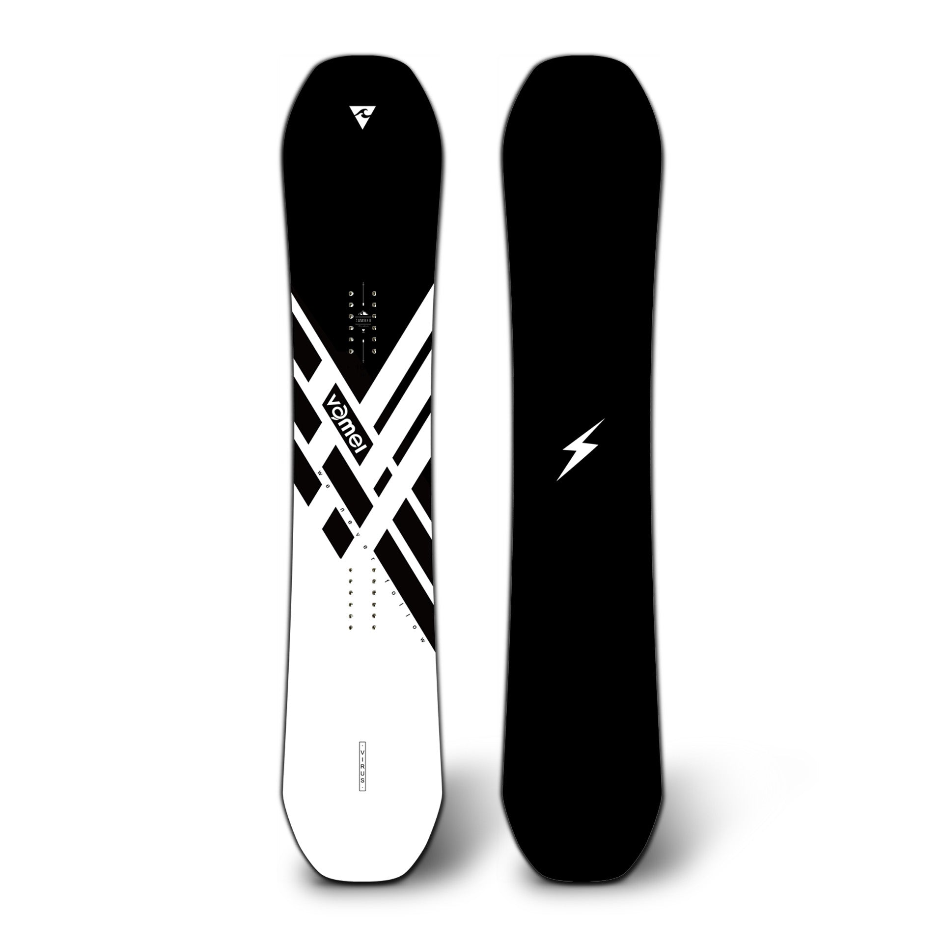 "VAMEI park snowboard with carbon fiber inner core VM33"