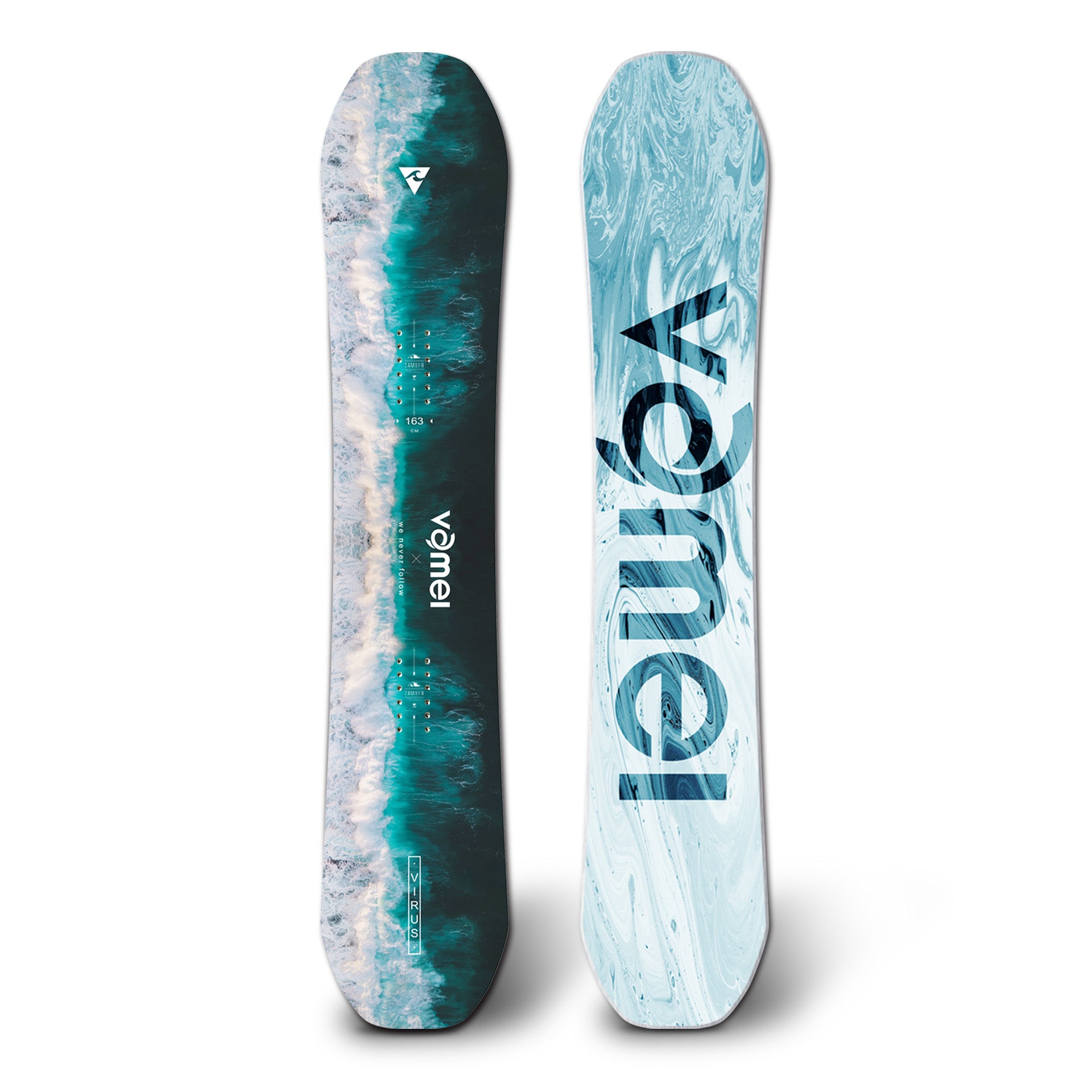 "Vamei Camber All Mountain Snowboard VM24"