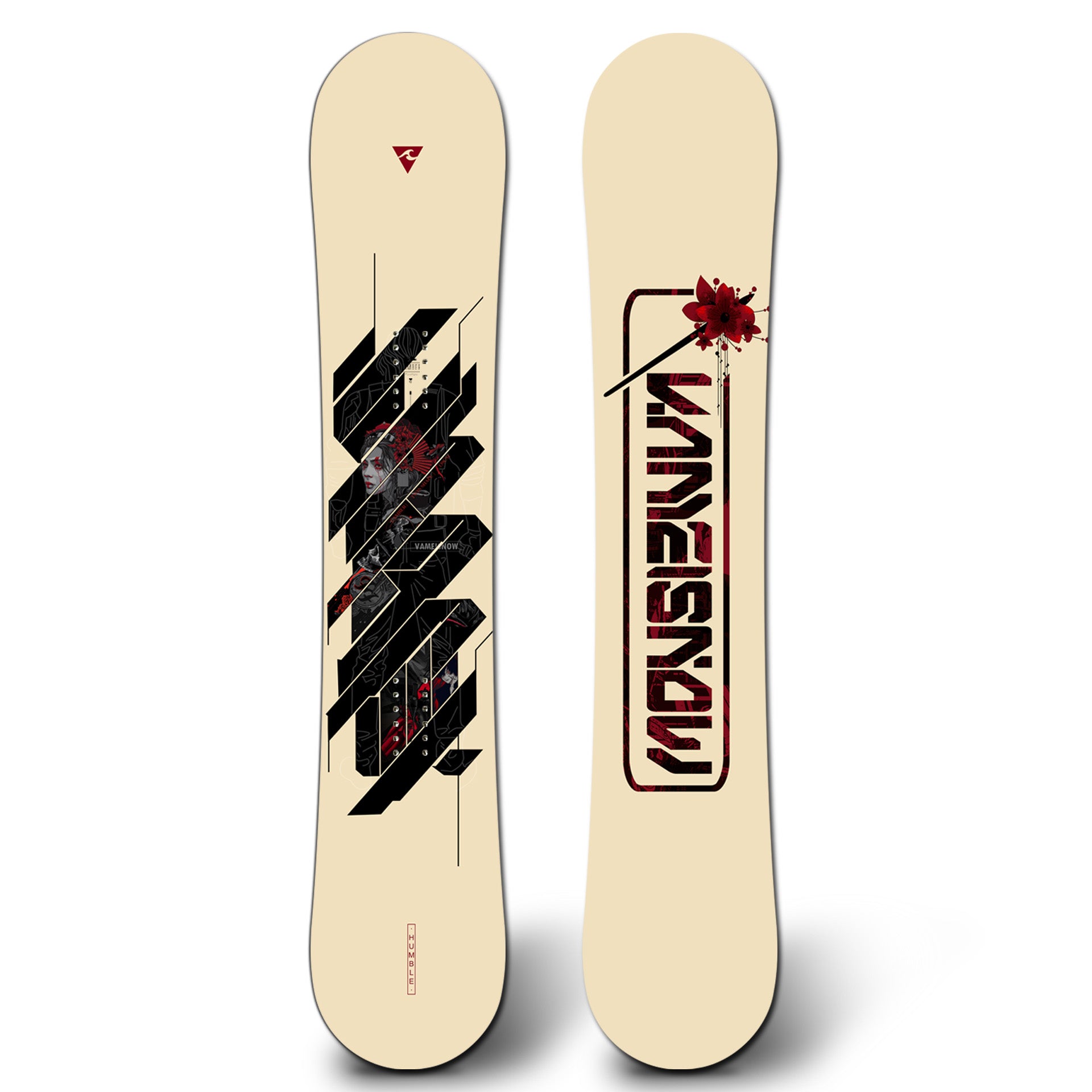 VAMEI park and all-mountain snowboard with carbon fiber inner core VM71
