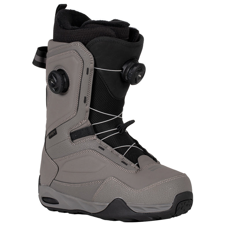 Vamei PRO Titanium Grey Dual Knob Snowboard Boots