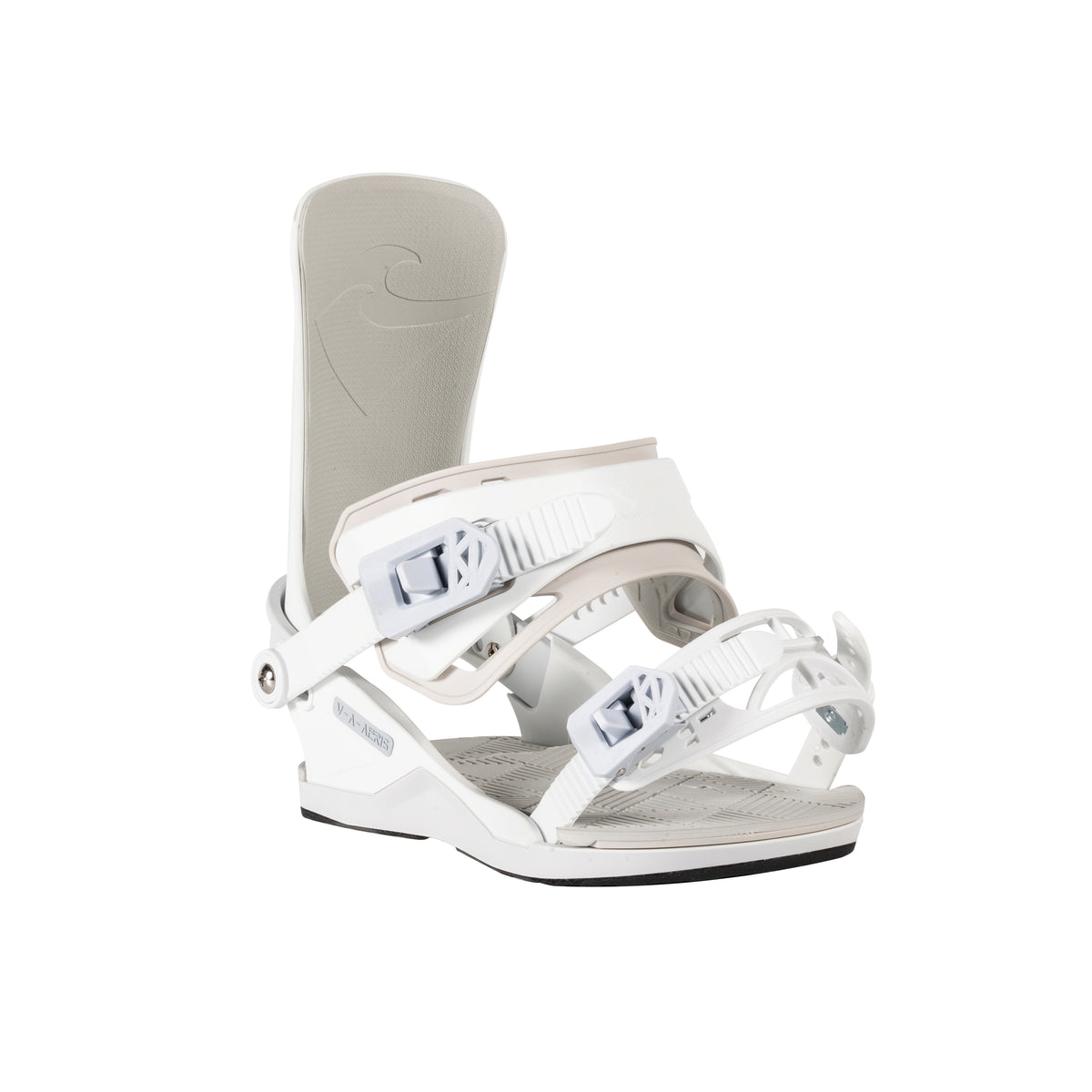 VAMEI White and gray Snowboard Bindings ( Ash Gray Advance Bindings)