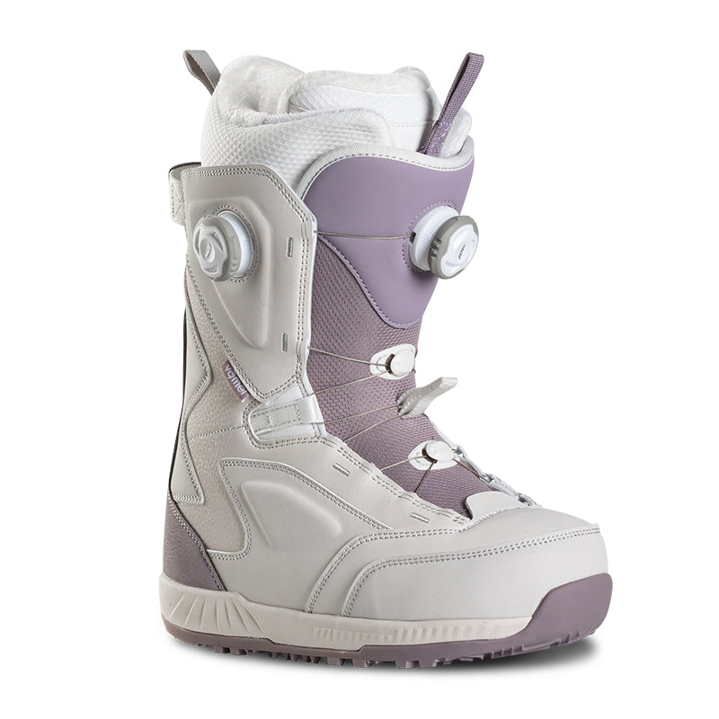 Vamei Lavender Mist Dual Knob Snowboard Boots